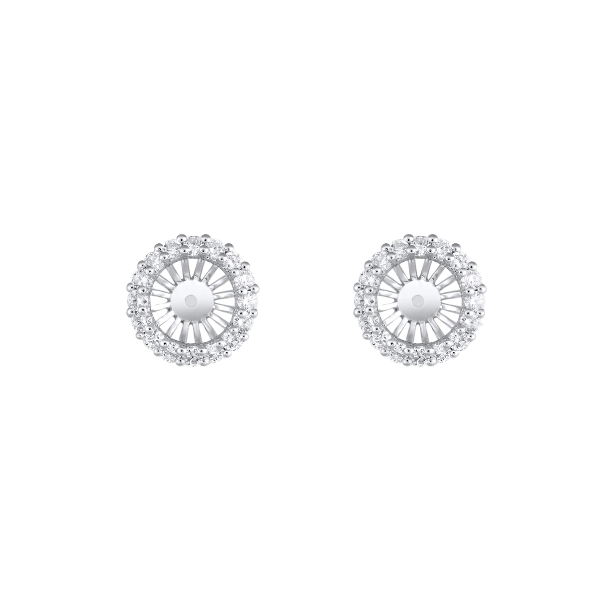 Earrings Earrings in White Gold containing Diamond 355465
