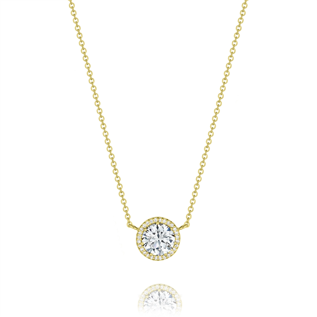 Tacori Necklaces in Yellow Gold containing Diamond FP 670 6 Y