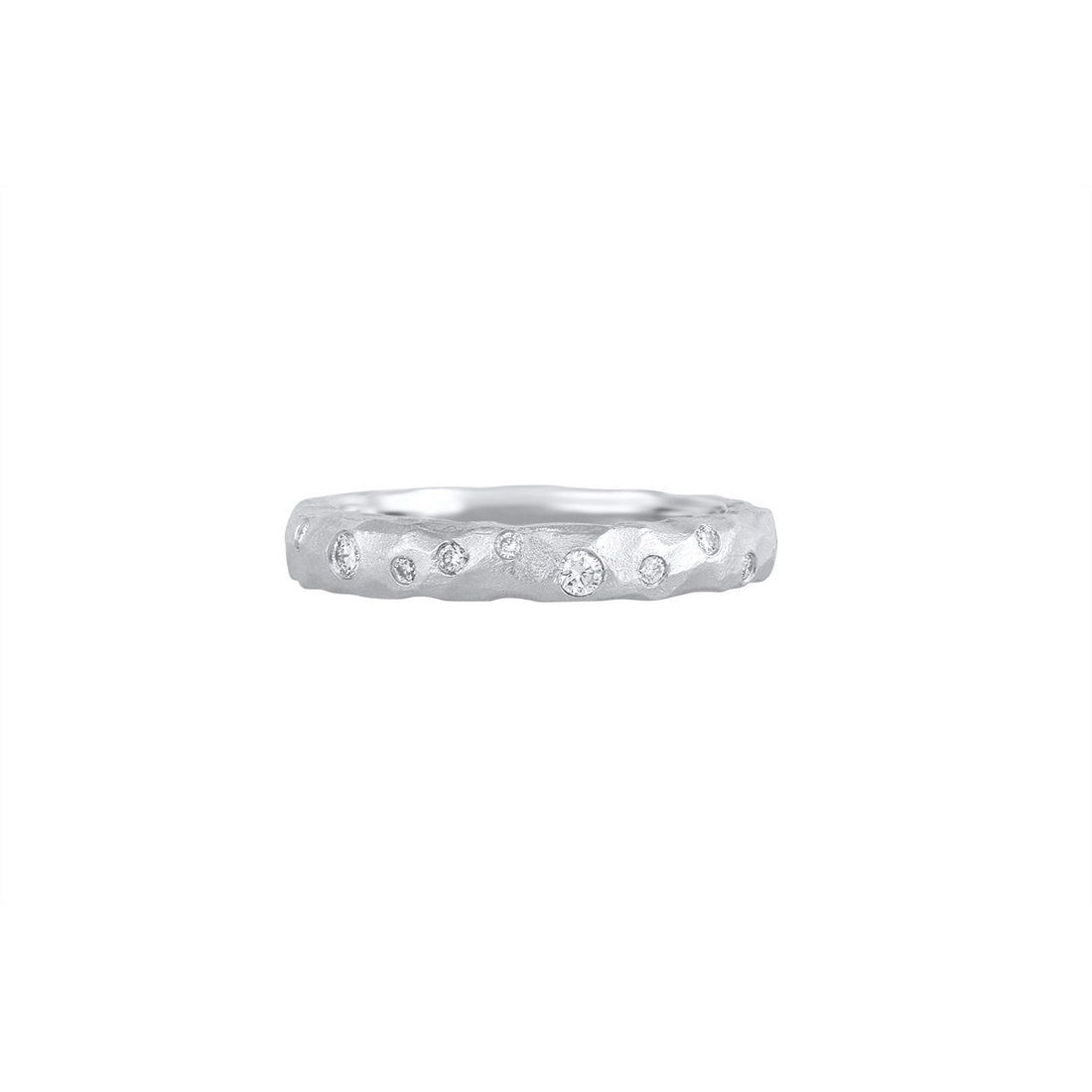 Wedding Bands Rings in White Gold containing Diamond 357009