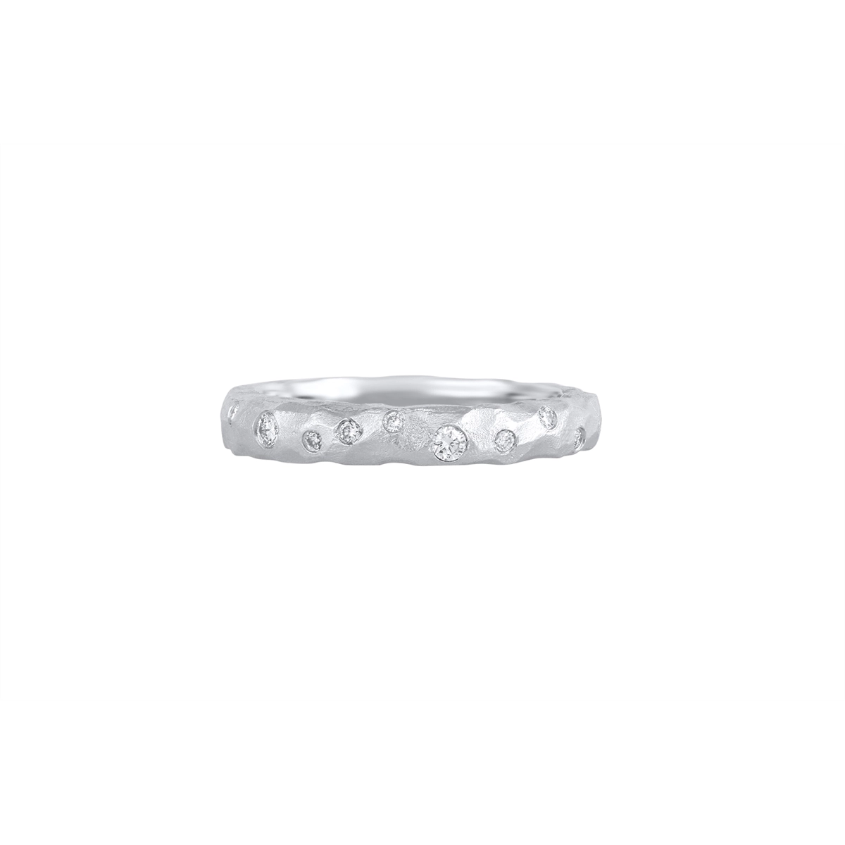 Wedding Bands Rings in White Gold containing Diamond 357009