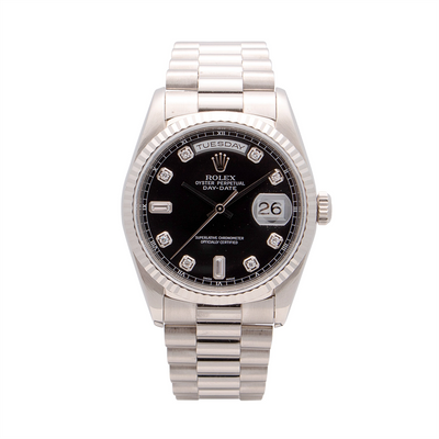 Preowned Rolex watch in White Gold 18239953B8385