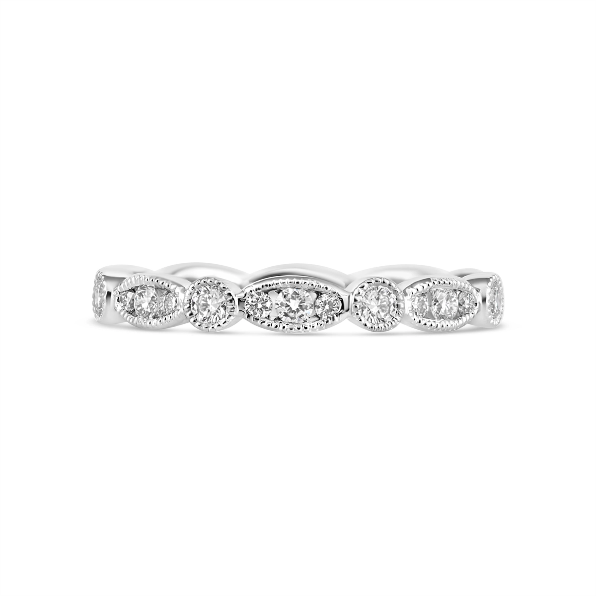 Wedding Bands Wedding Rings in White Gold containing Diamond 358216