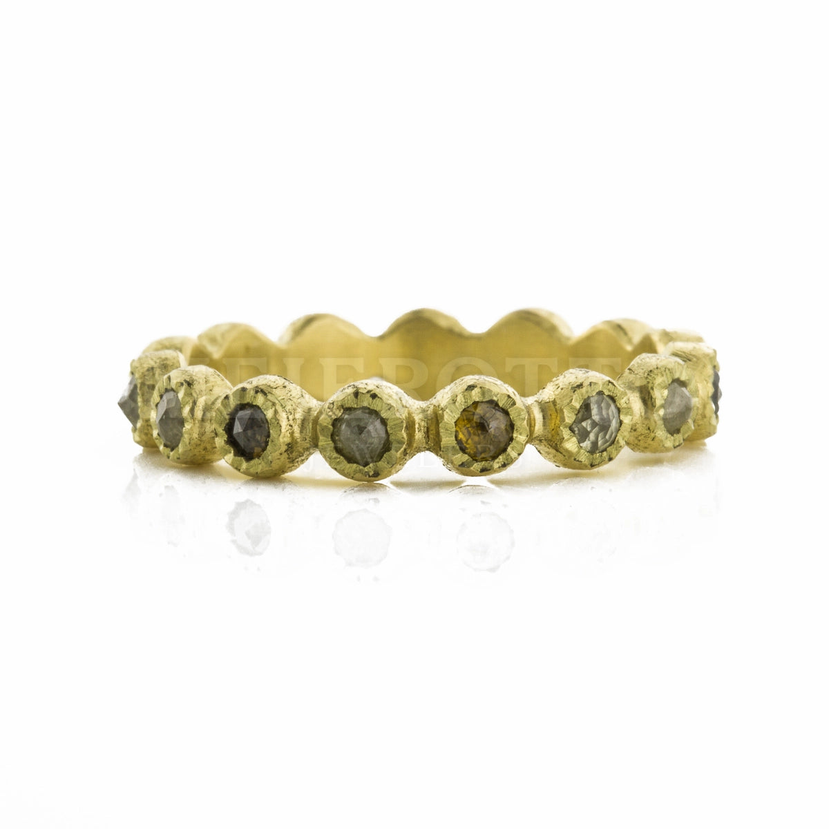 Todd Reed Rings in Yellow Gold containing Diamond TRDR600-3.5MM