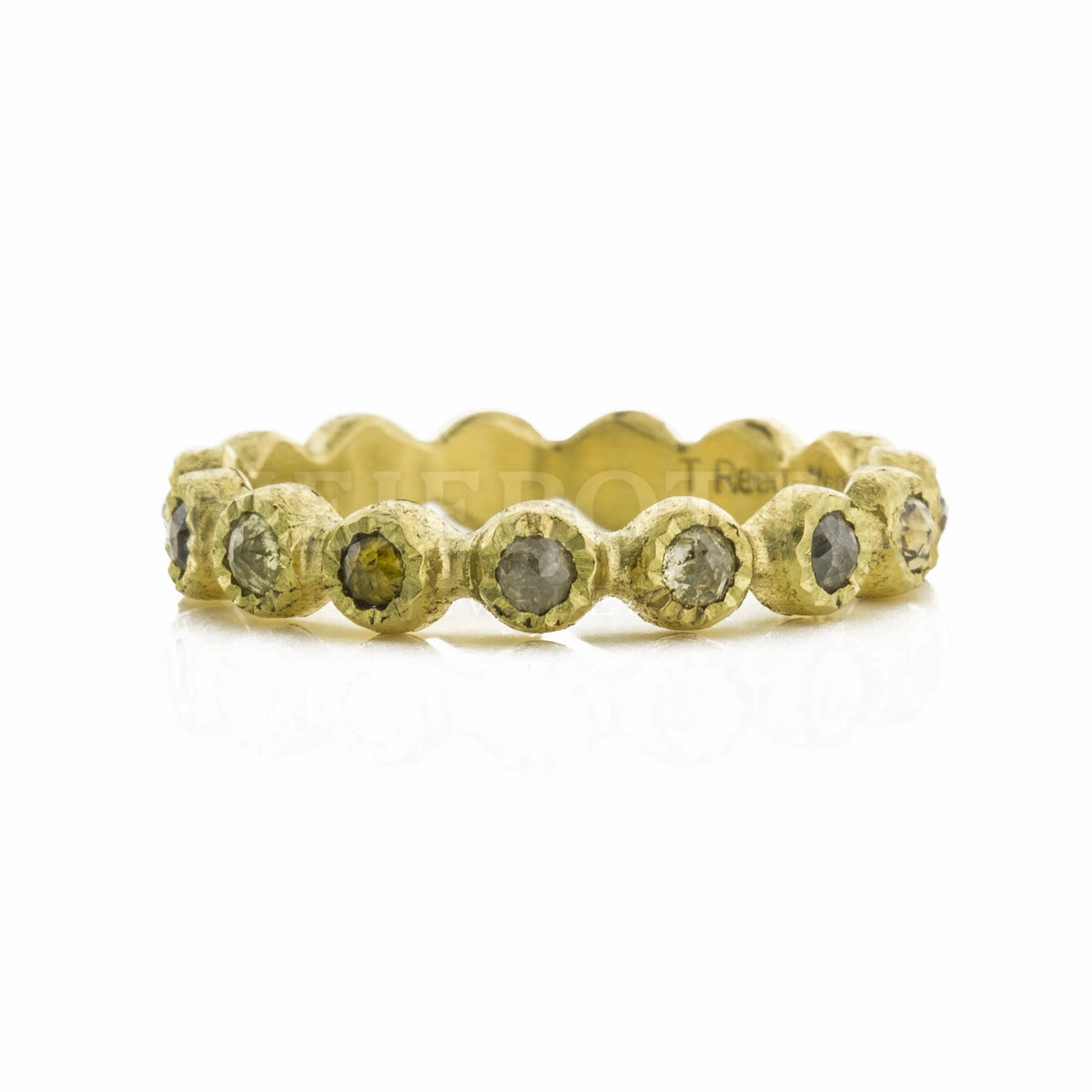 Todd Reed Rings in Yellow Gold containing Diamond TRDR600-3.5MM