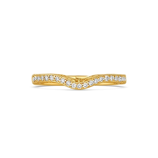 Wedding Bands Wedding Rings in Yellow Gold containing Diamond 358939