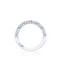 Tacori Wedding Rings in White Gold containing Diamond HT 2558 B 1/2 W