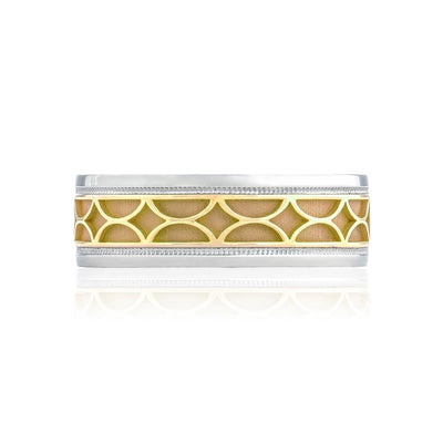 Tacori Wedding Rings in Mixed Metals 134-7WY