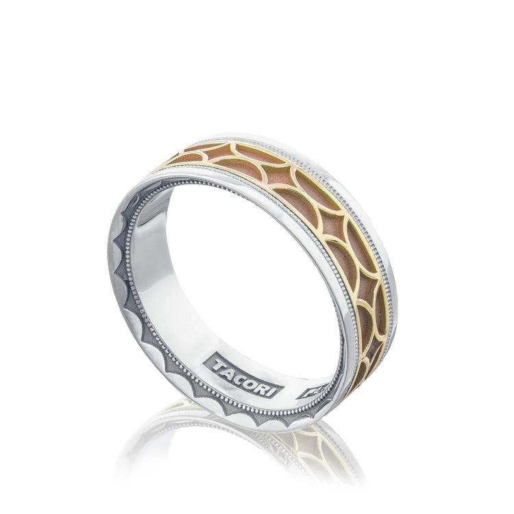 Tacori Wedding Rings in Mixed Metals 134-7WY