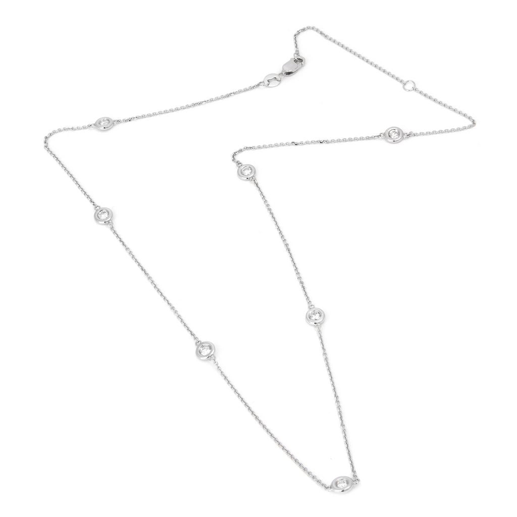 Necklaces Necklaces in White Gold containing Diamond 359450