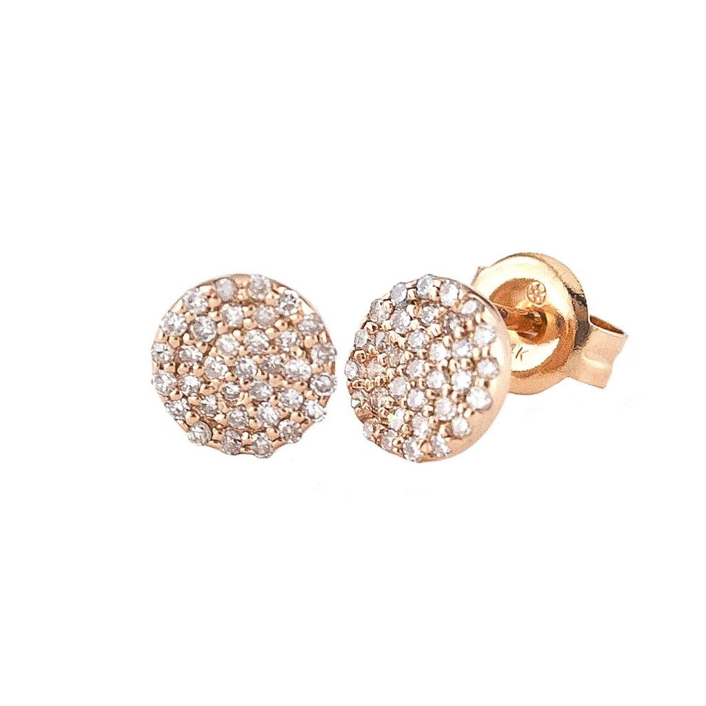 Earrings Earrings in Rose Gold containing Diamond 359467