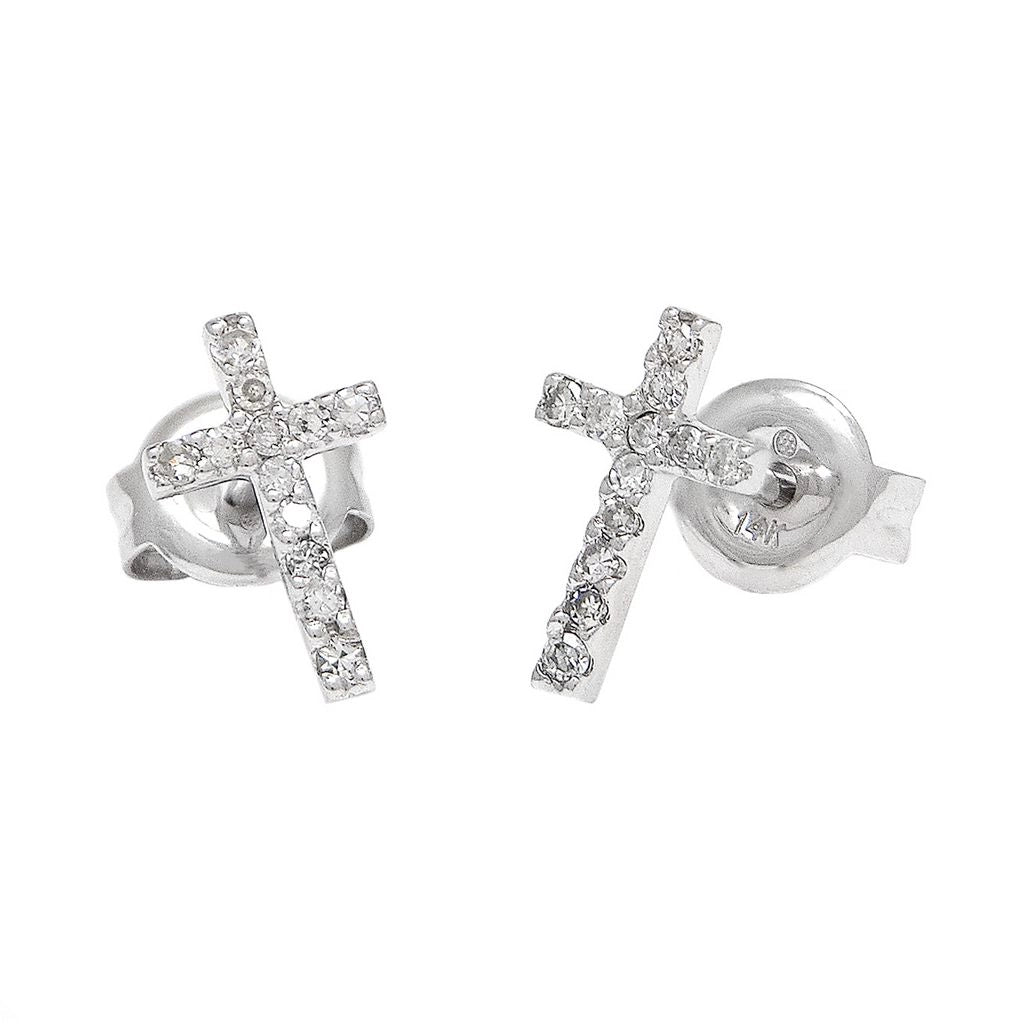 Earrings Earrings in White Gold containing Diamond 359470