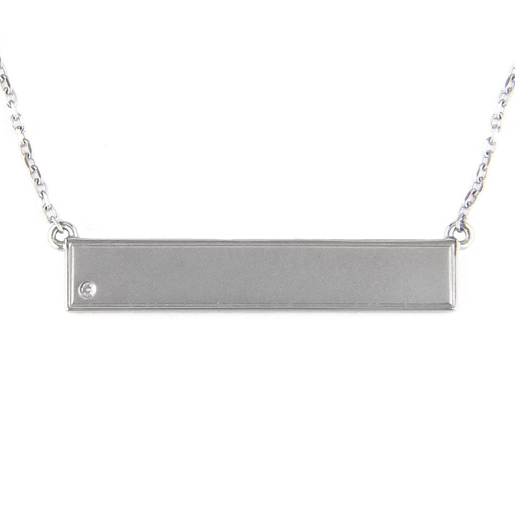 Necklaces Necklaces in Silver containing Diamond 359490