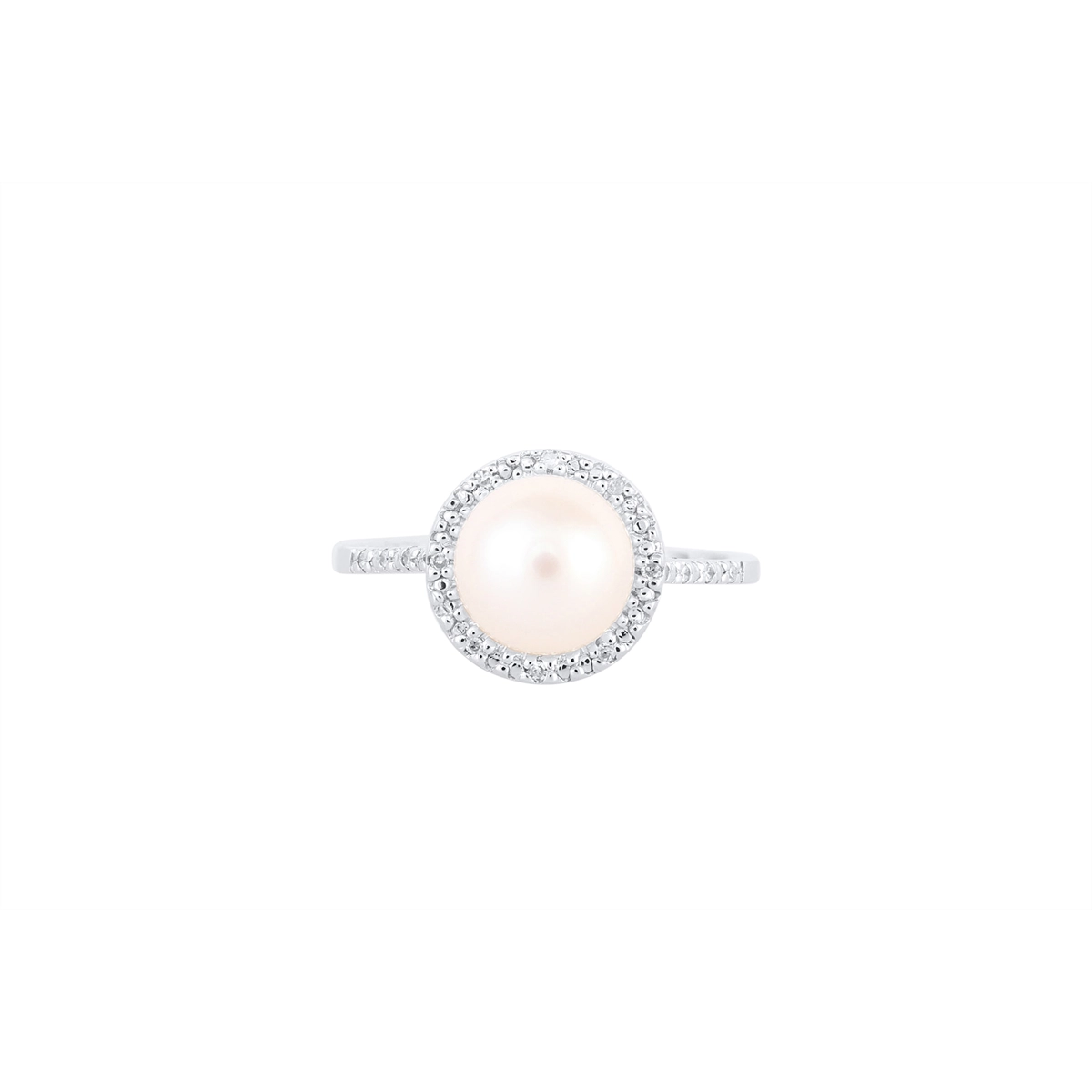 Rings Rings in Silver containing Multi-gemstone, Diamond, Pearl 359498
