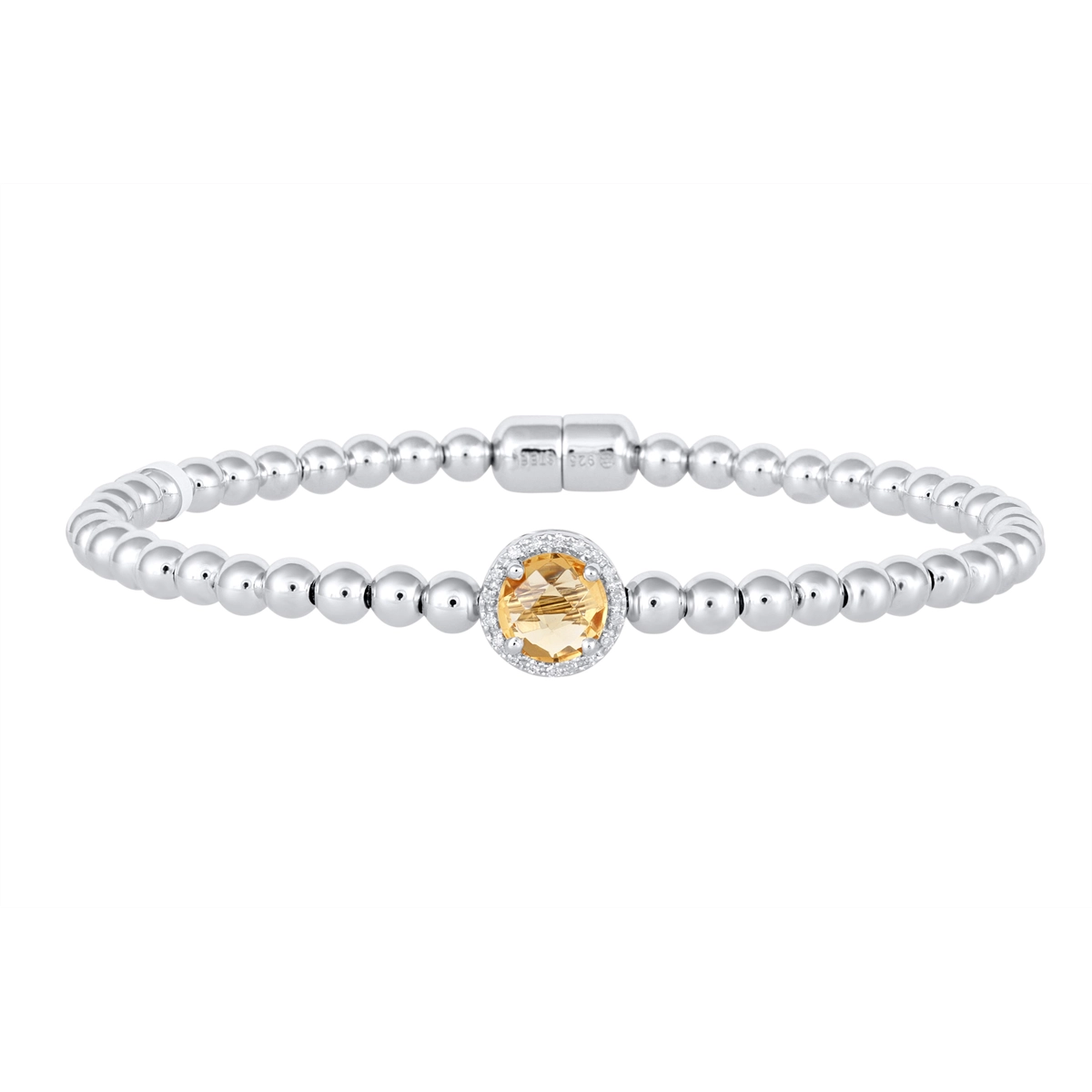 Bracelets Bracelets in Alternative Metals containing Citrine, Multi-gemstone, Diamond 359508