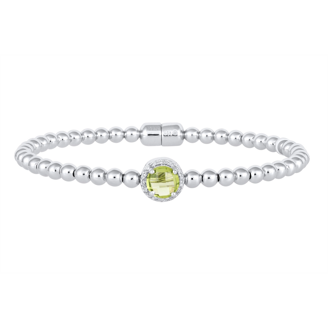 Bracelets Bracelets in Silver containing Peridot, Multi-gemstone, Diamond 359509