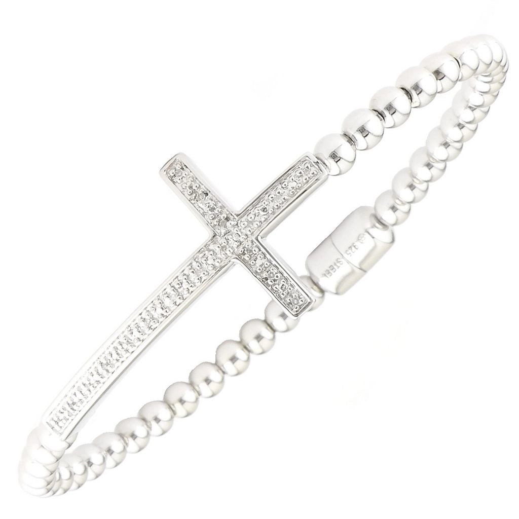 Bracelets Bracelets in Silver containing Diamond 359512