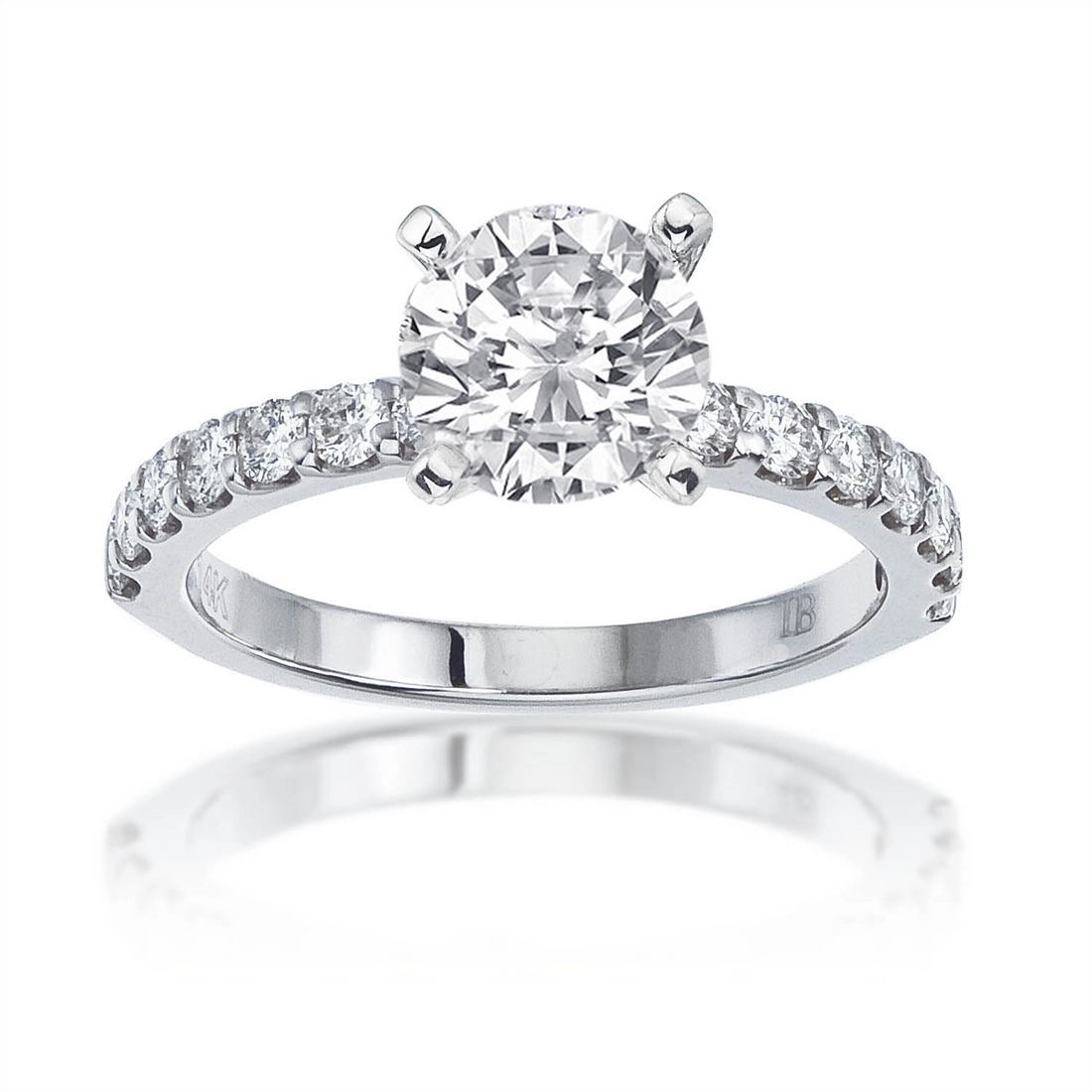 Engagement Collections Engagement Rings in Platinum/Palladium containing Diamond 359541