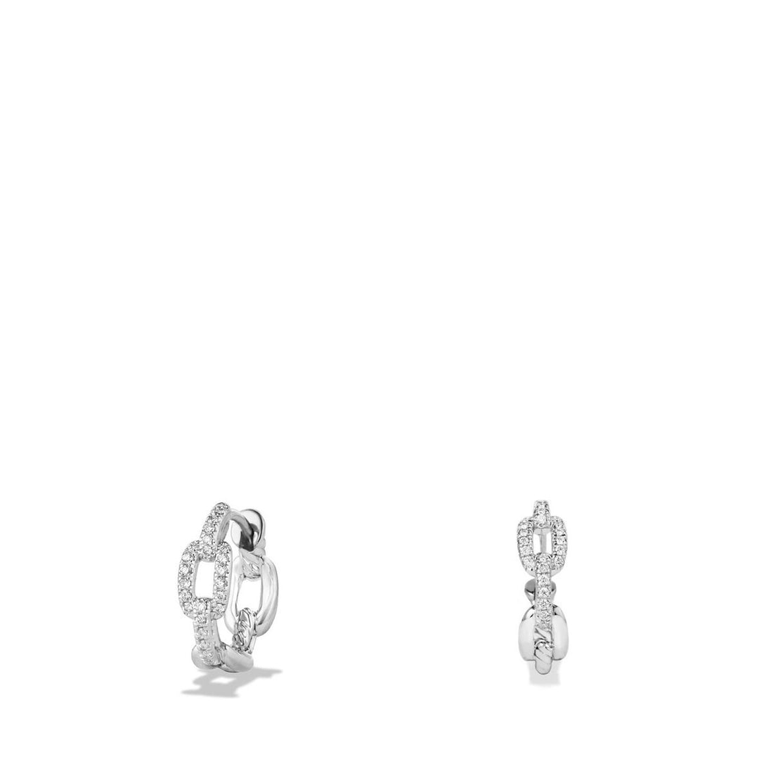 David Yurman Earrings in White Gold containing Diamond E12926D8WADI