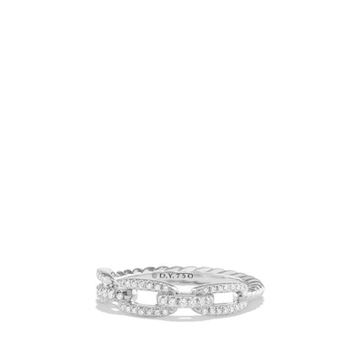 David Yurman Rings in White Gold containing Diamond R13037D8WADI7