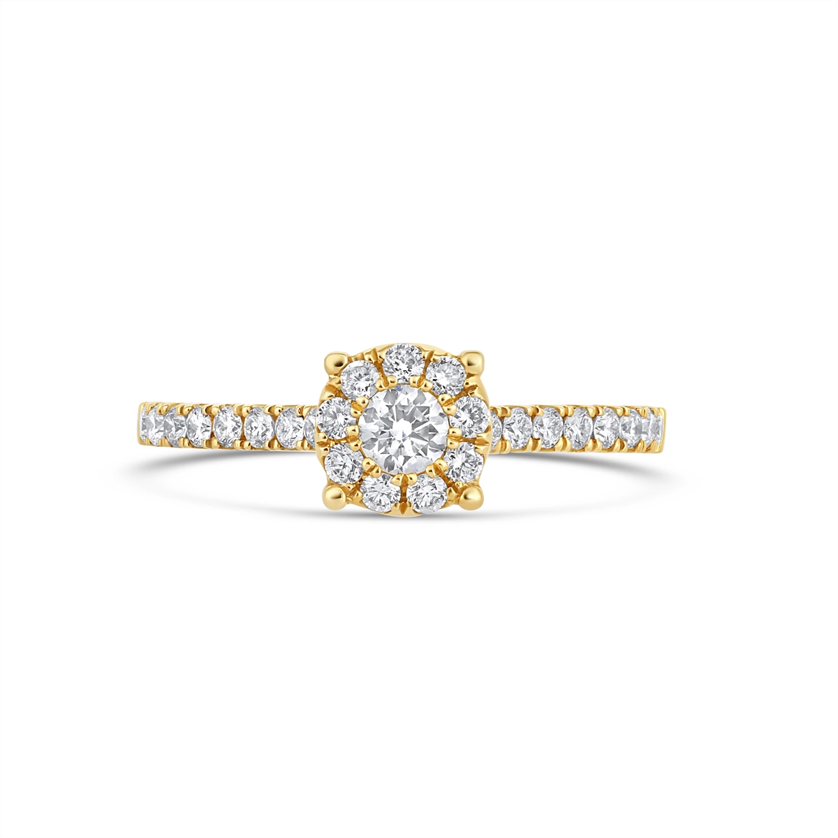 Engagement Collections Engagement Rings in Yellow Gold containing Diamond 359879