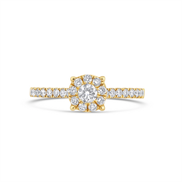 Engagement Collections Engagement Rings in Yellow Gold containing Diamond 359879
