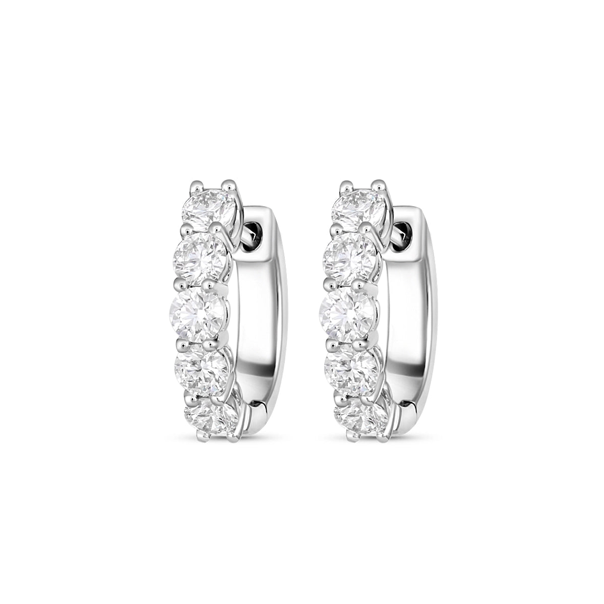 Earrings Earrings in White Gold containing Diamond 360018