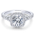Gabriel & Co Engagement Rings in White Gold containing Diamond ER12761R4W44JJ