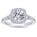 Gabriel & Co Engagement Rings in White Gold containing Diamond ER12761R4W44JJ