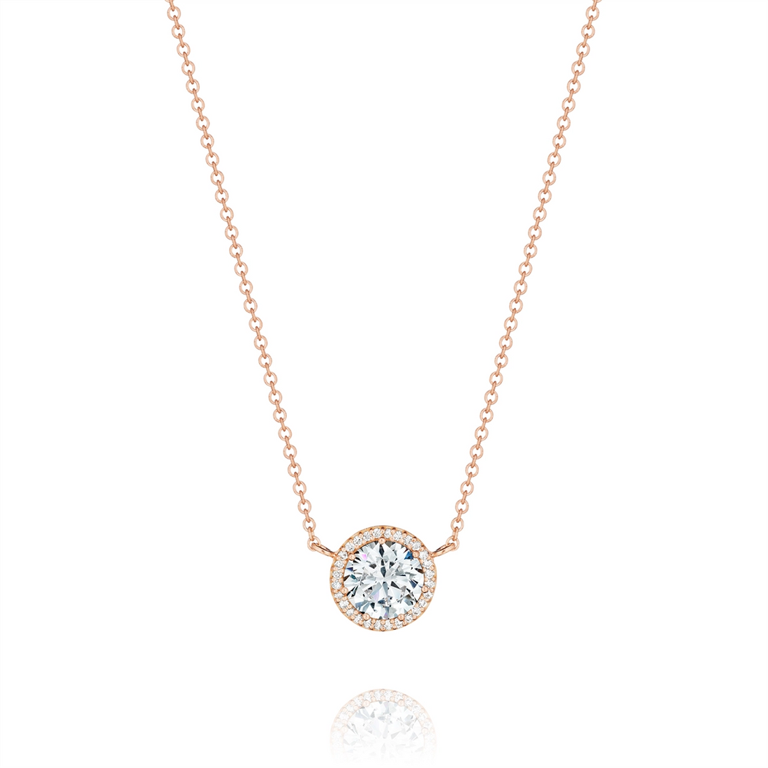 Tacori Necklaces in Rose Gold containing Diamond FP 670 6.5 PK