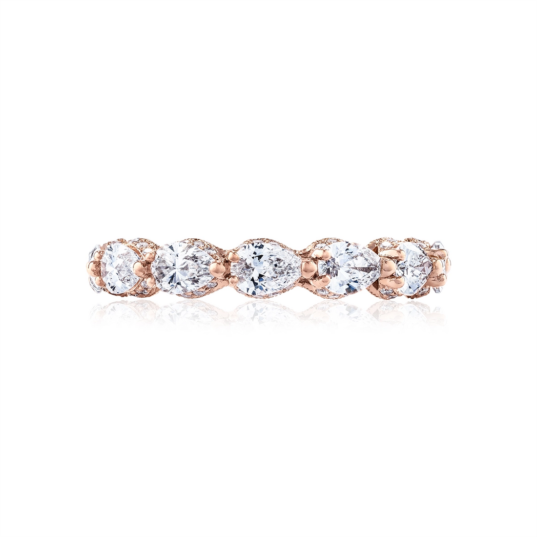 Tacori Wedding Rings in Rose Gold containing Diamond 363155