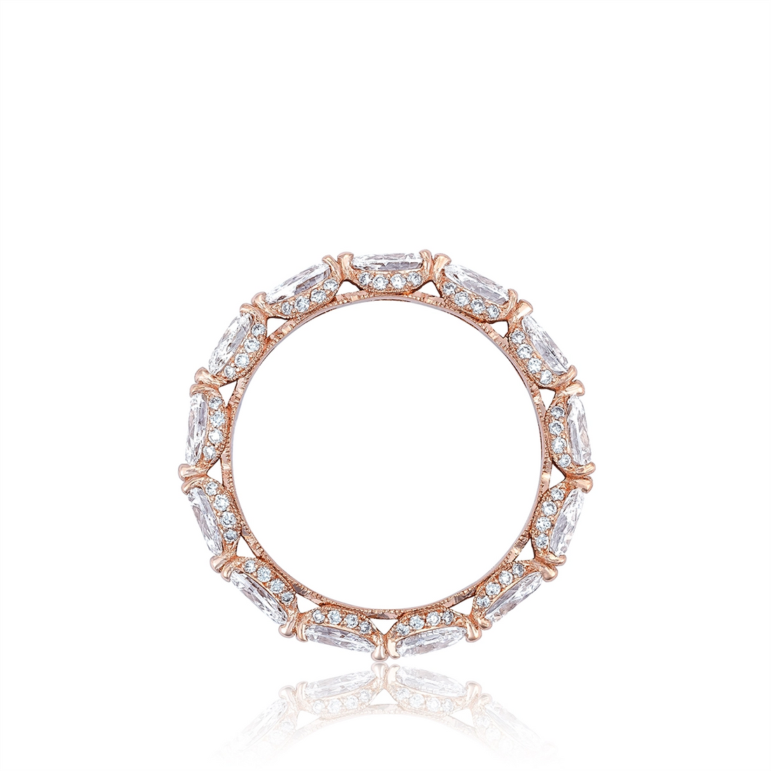 Tacori Wedding Rings in Rose Gold containing Diamond 363155