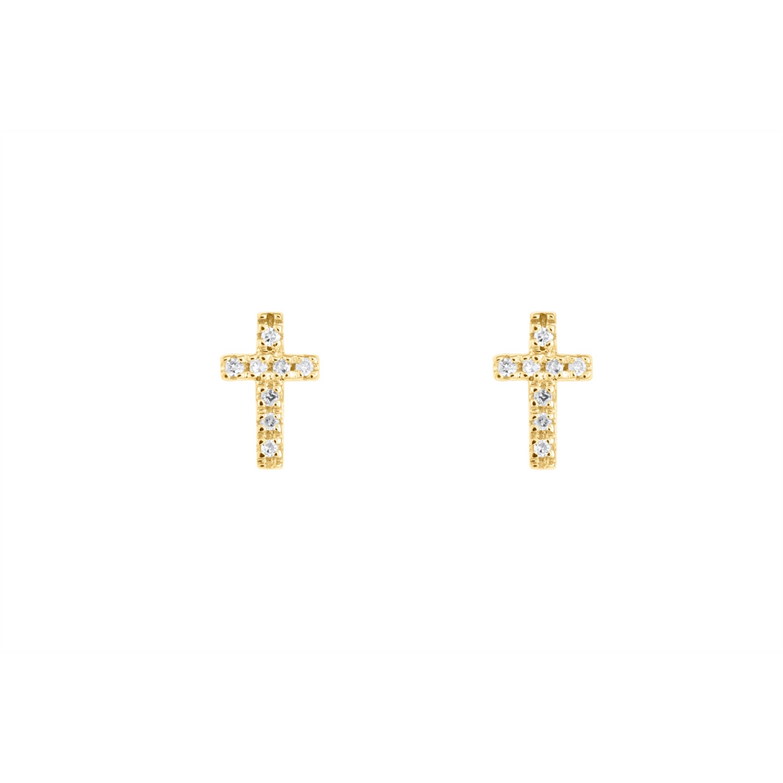 Earrings Earrings in Yellow Gold containing Diamond 363291