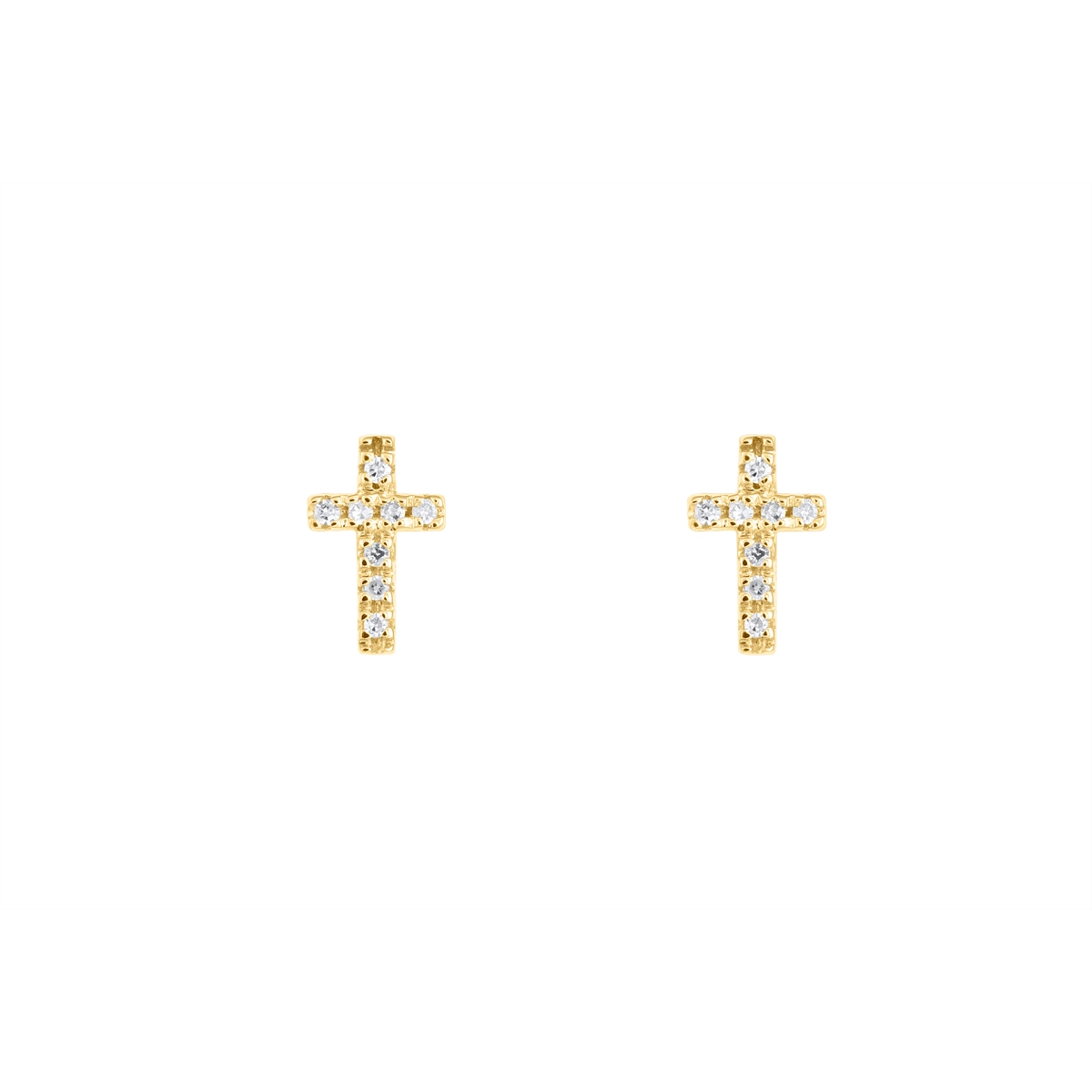 Earrings Earrings in Yellow Gold containing Diamond 363291