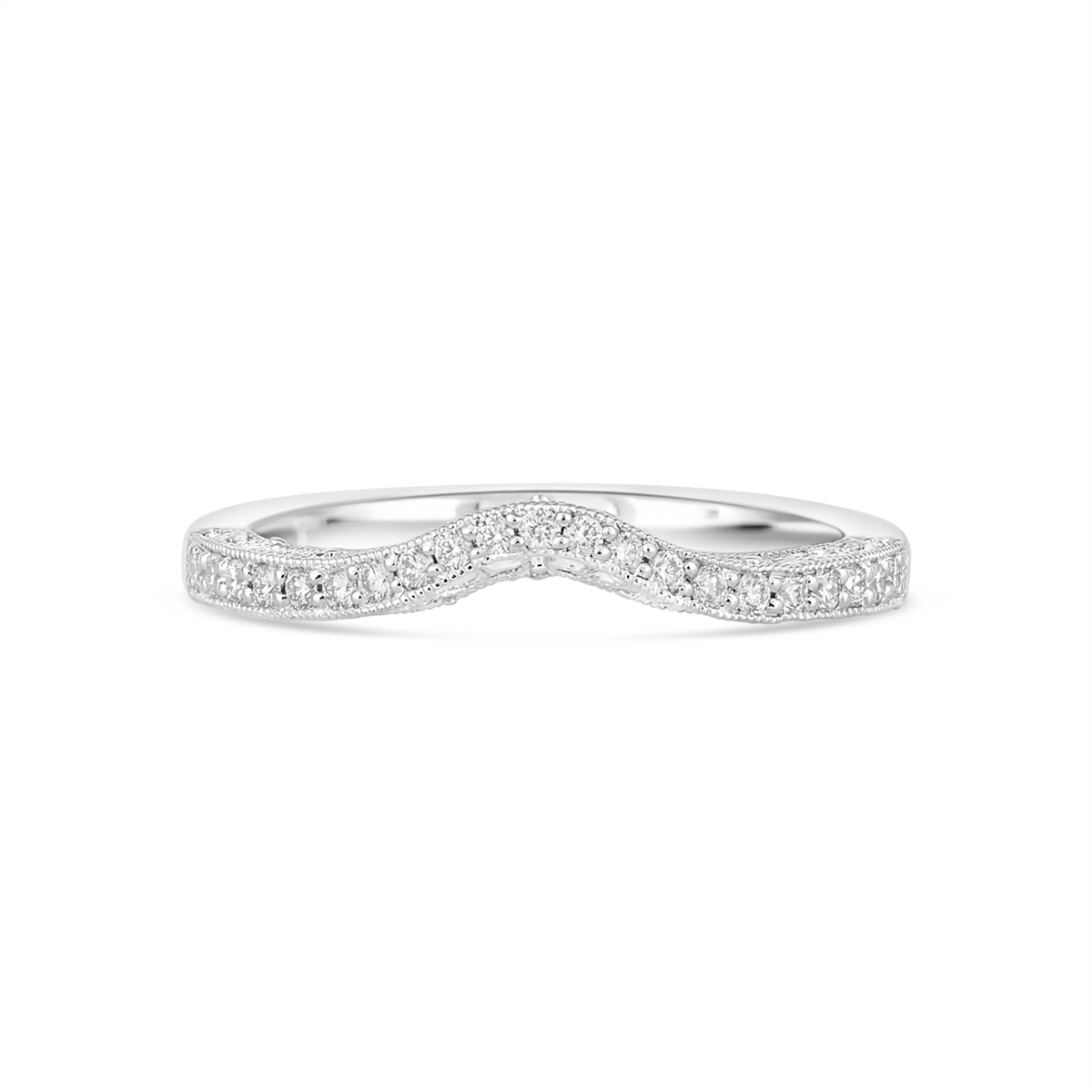 Wedding Bands Wedding Rings in Platinum/Palladium containing Diamond 363711