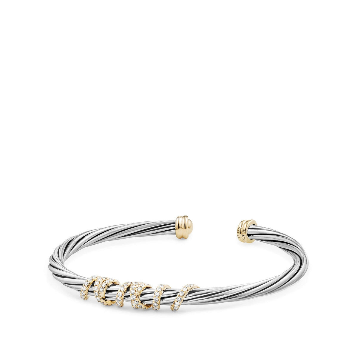 David Yurman Bracelets in Mixed Metals containing Diamond B13209DS8ADIM