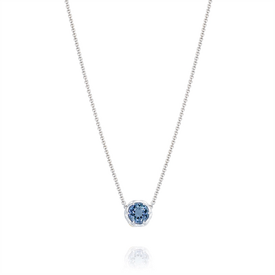 csv_image Tacori Necklace in Mixed Metals containing London blue topaz SN20433