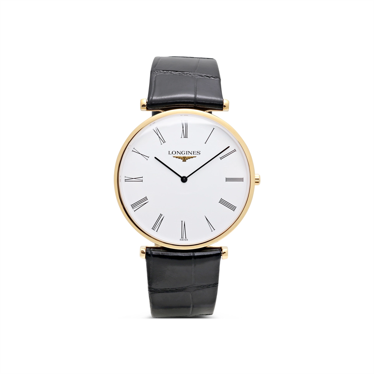 Preowned Longines watch in Yellow Gold L4766211B