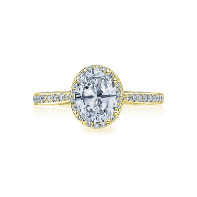 csv_image Tacori Engagement Ring in Yellow Gold containing Diamond 2620 OV MD P Y