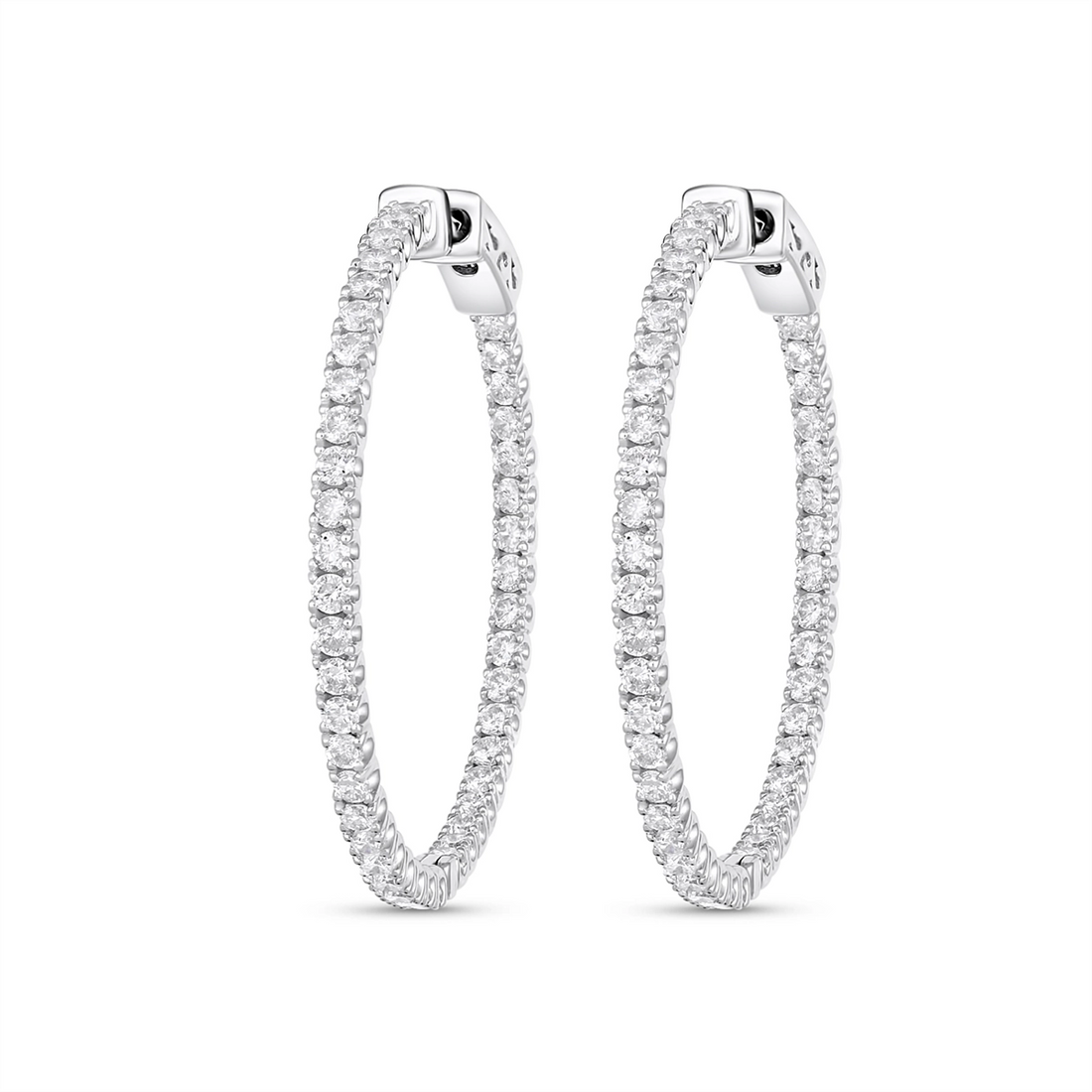 Earrings Jewelry in White Gold 366070