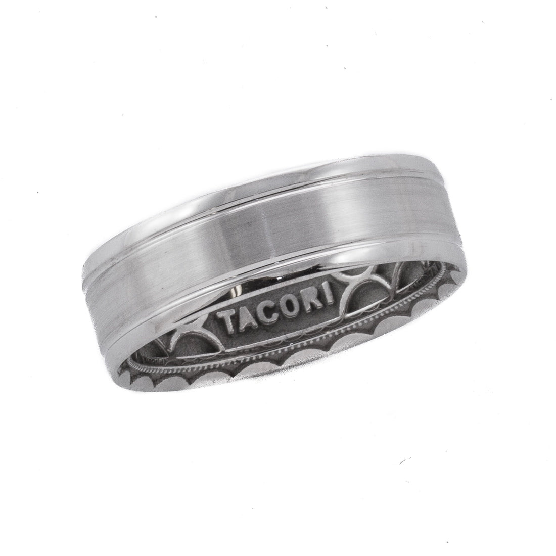Tacori Wedding Rings in White Gold 101-7WSP