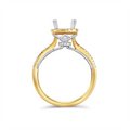 Natalie K. Engagement Rings in Mixed Metals containing Diamond NK35706-YW