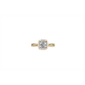 Natalie K. Engagement Rings in Mixed Metals containing Diamond NK35706-YW