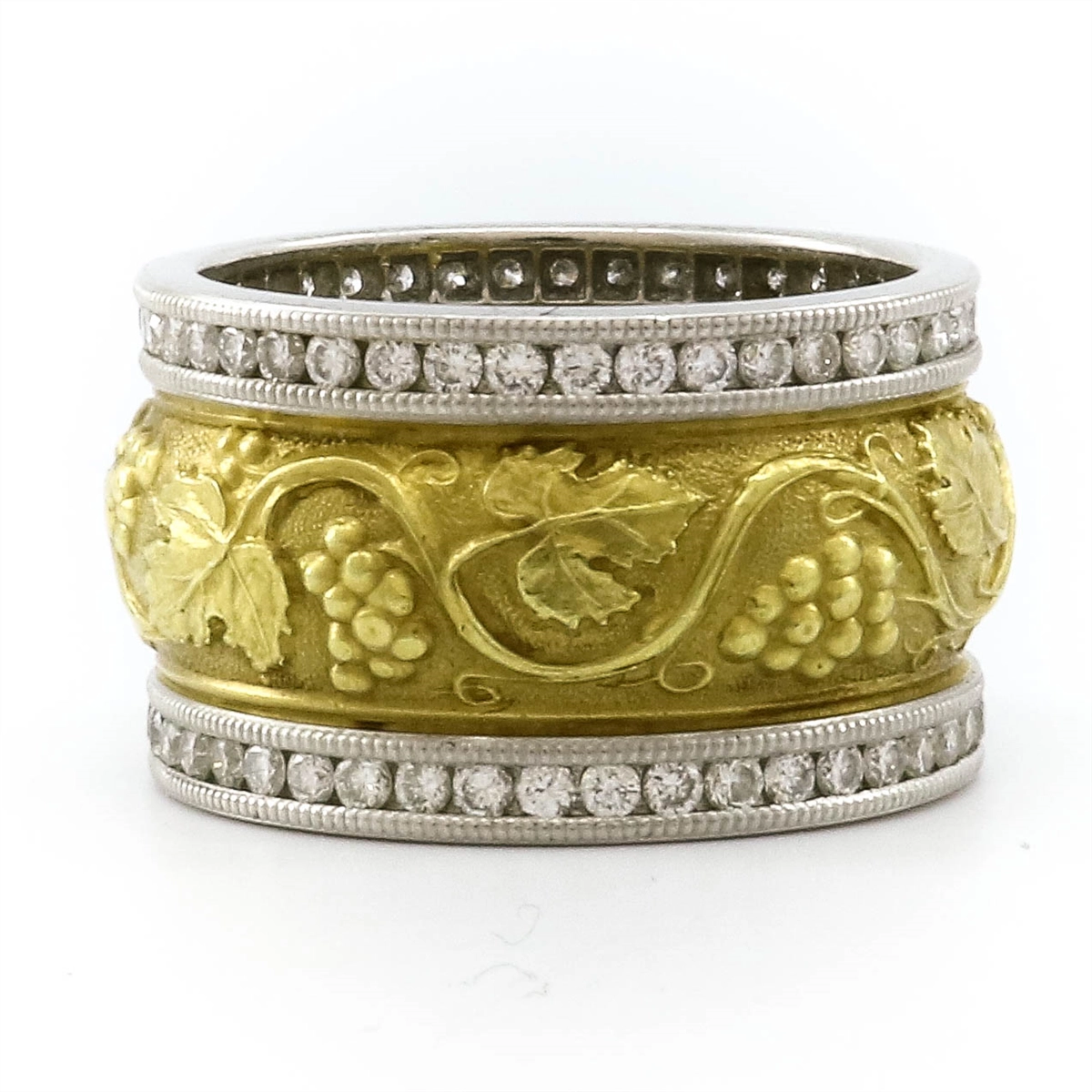 Rings Rings in Platinum/Palladium containing Diamond 368119