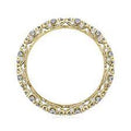 Tacori Wedding Rings in Yellow Gold containing Diamond HT 2558 B Y
