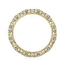 Tacori Wedding Rings in Yellow Gold containing Diamond HT 2558 B Y