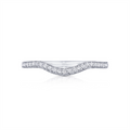 Tacori Wedding Rings in Platinum/Palladium containing Diamond 368548