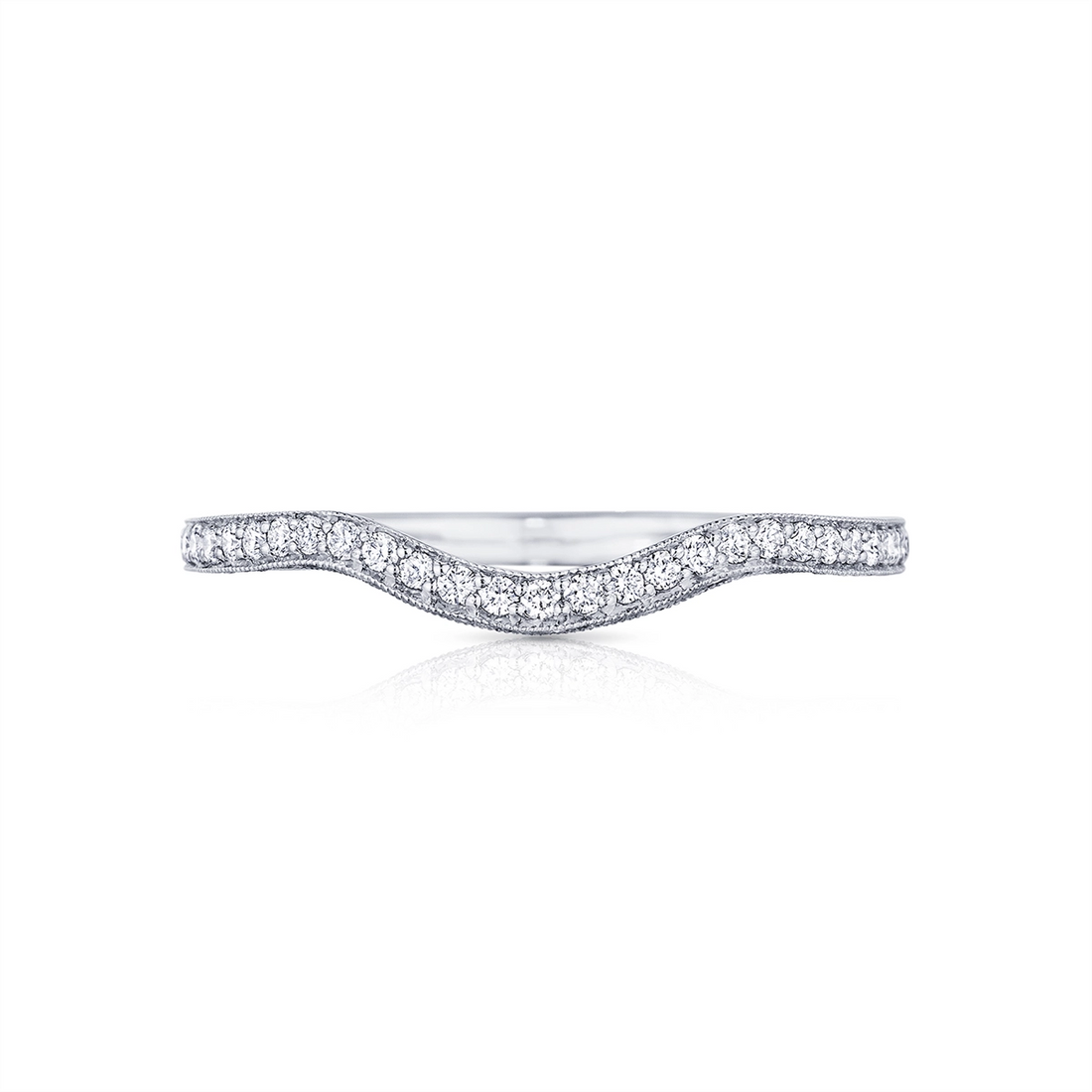 Tacori Wedding Rings in Platinum/Palladium containing Diamond 368548