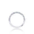 Tacori Wedding Rings in Platinum/Palladium containing Diamond HT 2562 B 1/2 R