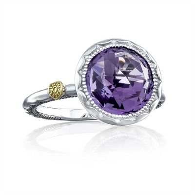 Tacori Rings in Mixed Metals containing Amethyst SR22201