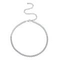 Necklaces Necklaces in White Gold containing Diamond 369559
